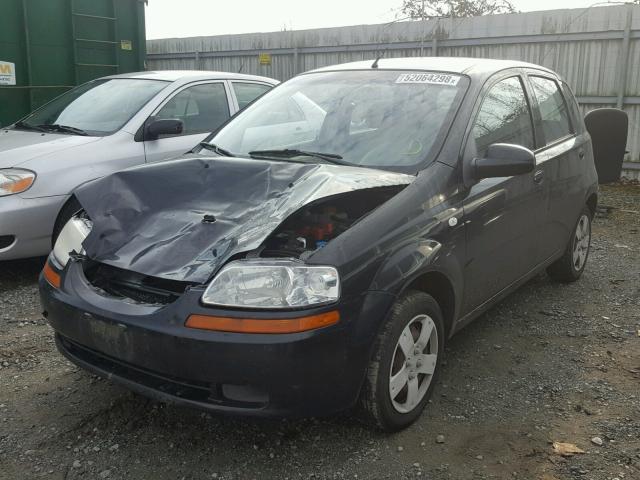KL1TD666X7B756506 - 2007 CHEVROLET AVEO BASE Qara foto 2