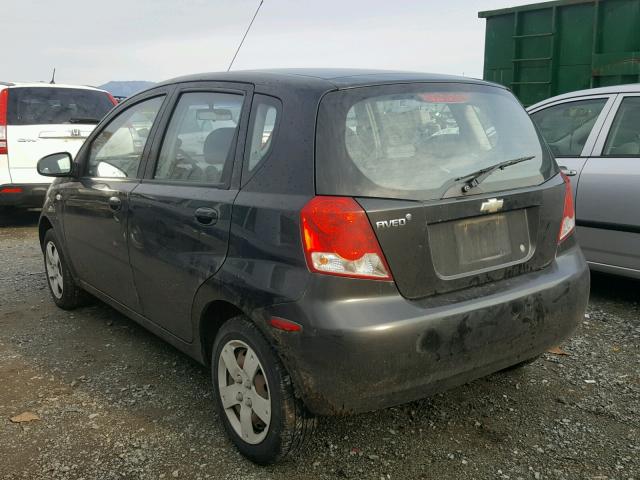 KL1TD666X7B756506 - 2007 CHEVROLET AVEO BASE Qara foto 3