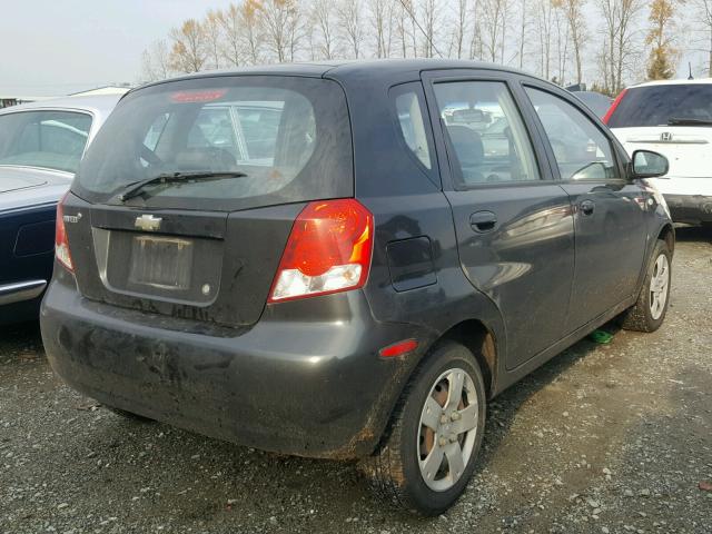 KL1TD666X7B756506 - 2007 CHEVROLET AVEO BASE Qara foto 4