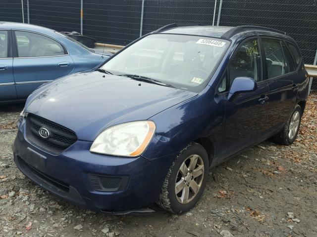 KNAFG526987184066 - 2008 KIA RONDO LX BLUE photo 2