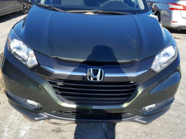 3CZRU5H5XGM716253 - 2016 HONDA HR-V EX GREEN photo 7