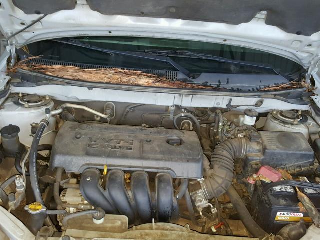 2T1KR32E45C338555 - 2005 TOYOTA COROLLA MA SILVER photo 7