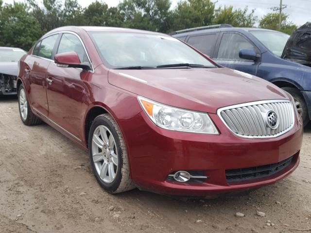 1G4GC5EG2AF242050 - 2010 BUICK LACROSSE C BURGUNDY photo 1