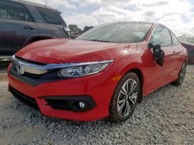 2HGFC3B70HH355868 - 2017 HONDA CIVIC EXL 红色 照片 2