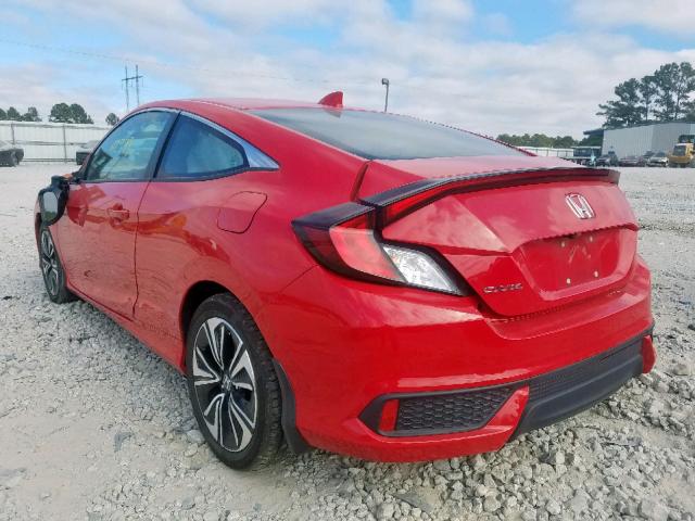 2HGFC3B70HH355868 - 2017 HONDA CIVIC EXL 红色 照片 3