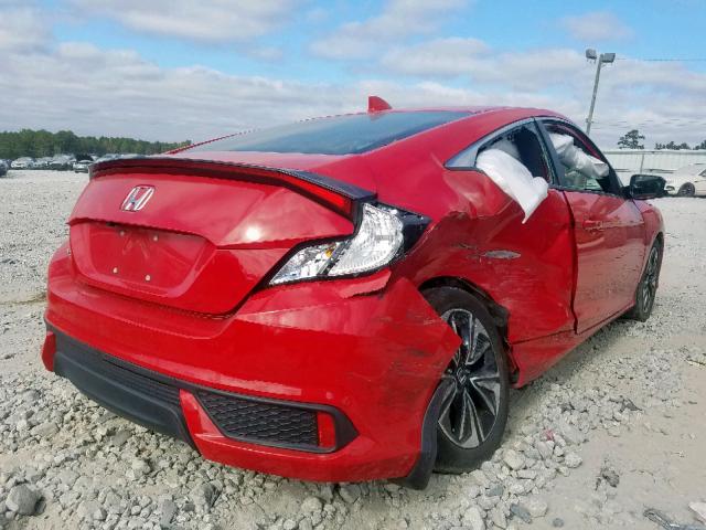 2HGFC3B70HH355868 - 2017 HONDA CIVIC EXL 红色 照片 4
