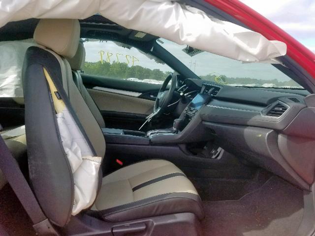 2HGFC3B70HH355868 - 2017 HONDA CIVIC EXL 红色 照片 5