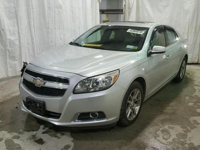 1G11F5RR6DF104814 - 2013 CHEVROLET MALIBU 2LT SILVER photo 2