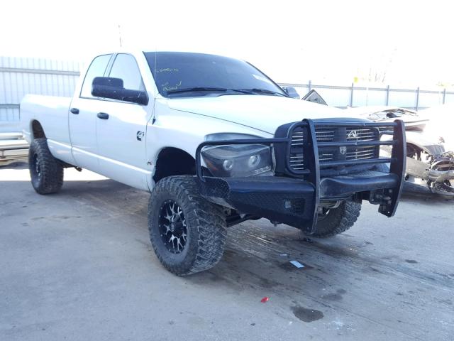 3D7KS28A18G154483 - 2008 DODGE RAM 2500 S WHITE photo 1