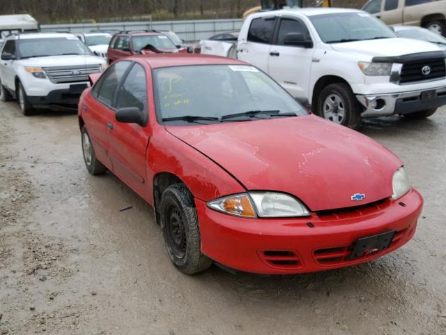 1G1JC524727289437 - 2002 CHEVROLET CAVALIER B RED photo 1