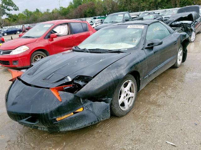 2G2FS22SXR2230885 - 1994 PONTIAC FIREBIRD BLACK photo 2