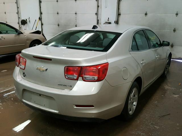 1G11B5SL3EF169008 - 2014 CHEVROLET MALIBU LS 米色 照片 4