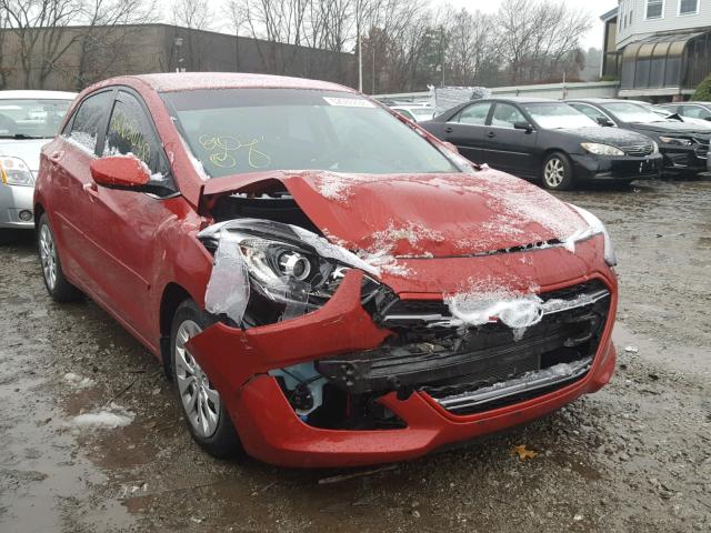 KMHD35LH9GU326028 - 2016 HYUNDAI ELANTRA GT RED photo 1