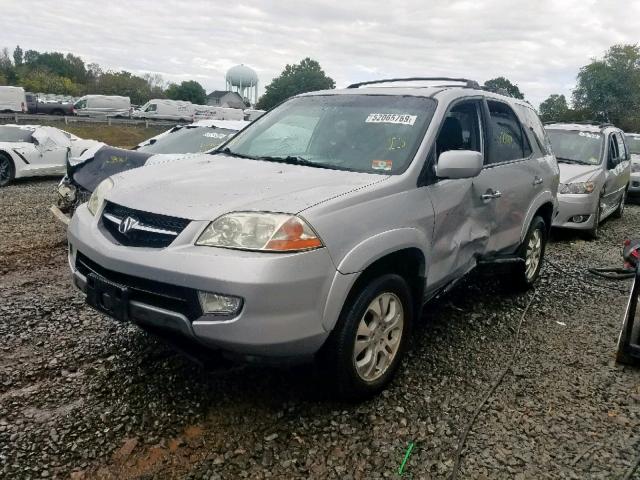 2HNYD18883H507410 - 2003 ACURA MDX TOURIN SILVER photo 2