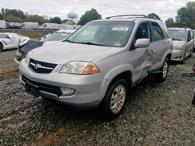 2HNYD18883H507410 - 2003 ACURA MDX TOURIN SILVER photo 9