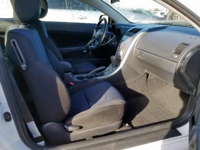 JTKDE177060139848 - 2006 TOYOTA SCION TC თეთრი ფოტო 5