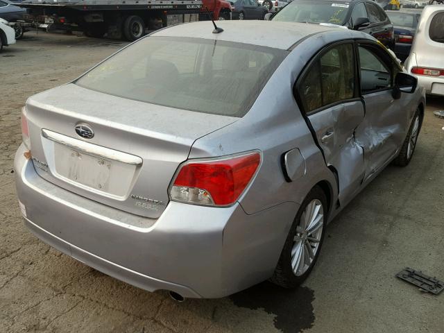 JF1GJAH6XDH019033 - 2013 SUBARU IMPREZA LI GRAY photo 4