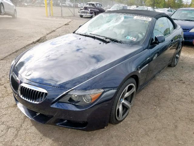 WBAEK13496CN78297 - 2006 BMW 650 I BLUE photo 2