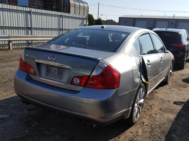 JNKAY01F57M461521 - 2007 INFINITI M35 BASE GRAY photo 4