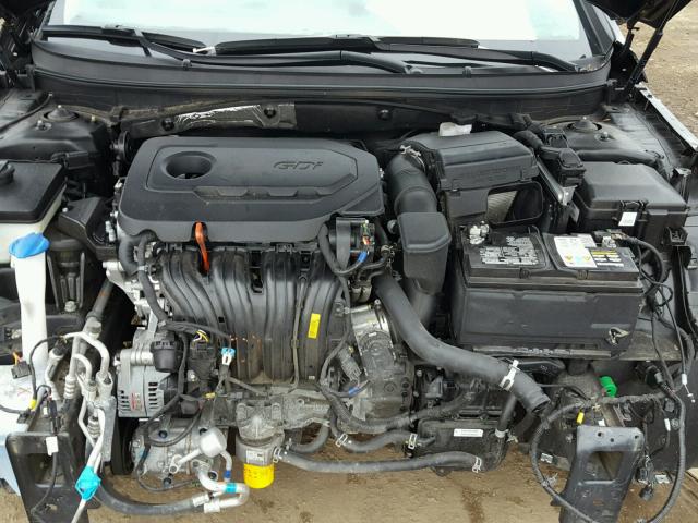 5NPE34AF3HH488530 - 2017 HYUNDAI SONATA SPO BLACK photo 7