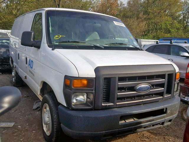 1FTNE14W88DB60711 - 2008 FORD ECONOLINE WHITE photo 1