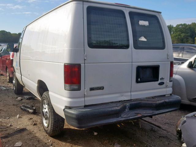 1FTNE14W88DB60711 - 2008 FORD ECONOLINE WHITE photo 3