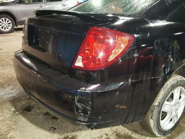 1G8AN15F87Z117785 - 2007 SATURN ION LEVEL BLACK photo 10