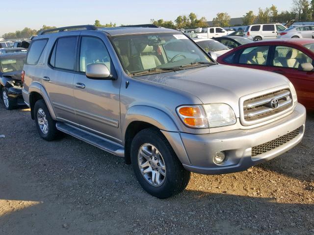 5TDBT48A34S232017 - 2004 TOYOTA SEQUOIA LI SILVER photo 1