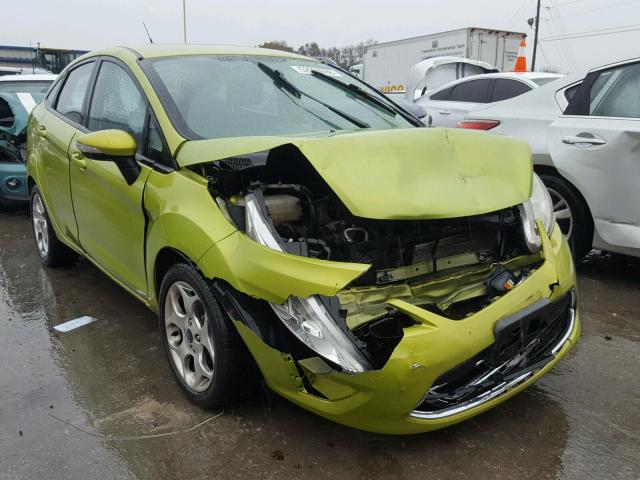 3FADP4CJ1BM131453 - 2011 FORD FIESTA SEL GREEN photo 1