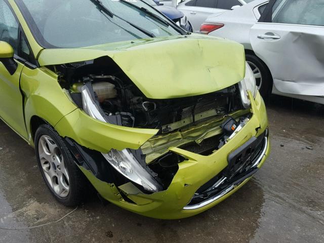 3FADP4CJ1BM131453 - 2011 FORD FIESTA SEL GREEN photo 9