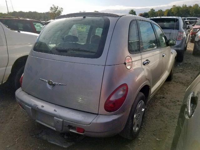 3A8FY48909T525145 - 2009 CHRYSLER PT CRUISER SILVER photo 4