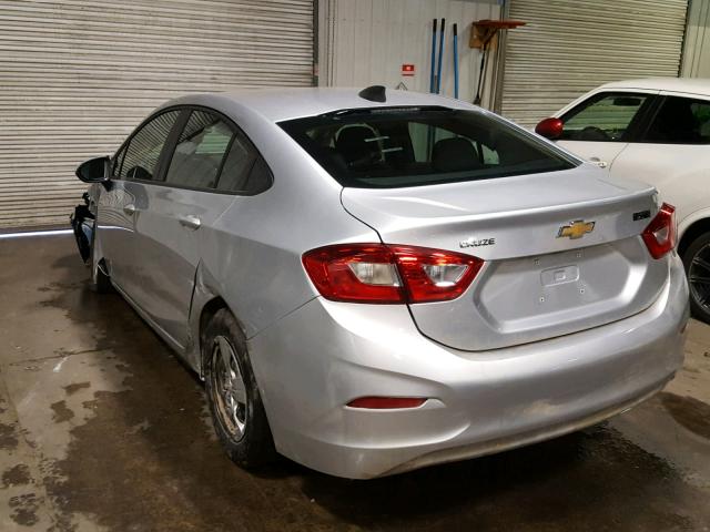 1G1BC5SM0J7198576 - 2018 CHEVROLET CRUZE LS SILVER photo 3