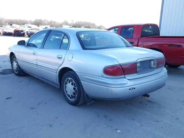 1G4HR54KX3U163796 - 2003 BUICK LESABRE LI SILVER photo 3