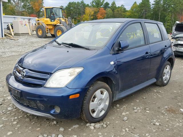 JTKKT604750115359 - 2005 TOYOTA SCION XA BLUE photo 2