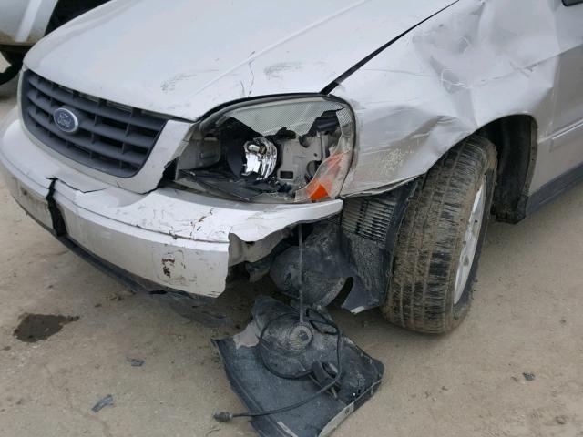 2FMZA57695BA73400 - 2005 FORD FREESTAR S SILVER photo 9