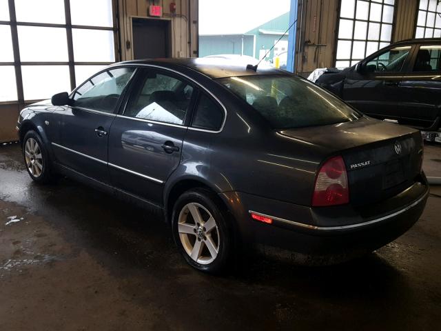 WVWTH63B44P101996 - 2004 VOLKSWAGEN PASSAT GLX 灰色 照片 3