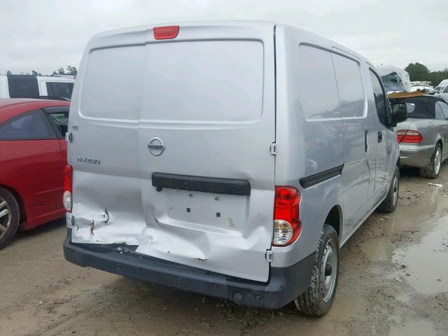 3N6CM0KN2FK711871 - 2015 NISSAN NV200 2.5S GRAY photo 4