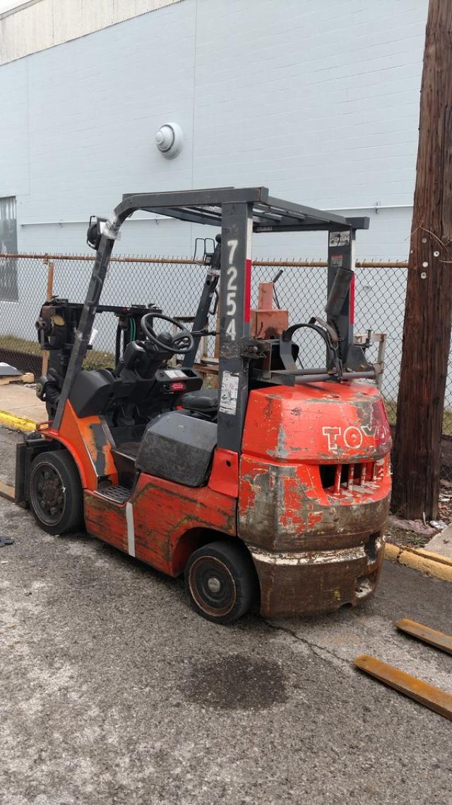 7FGCU2578463 - 2002 TOYOTA FORKLIFT UNKNOWN - NOT OK FOR INV. photo 3