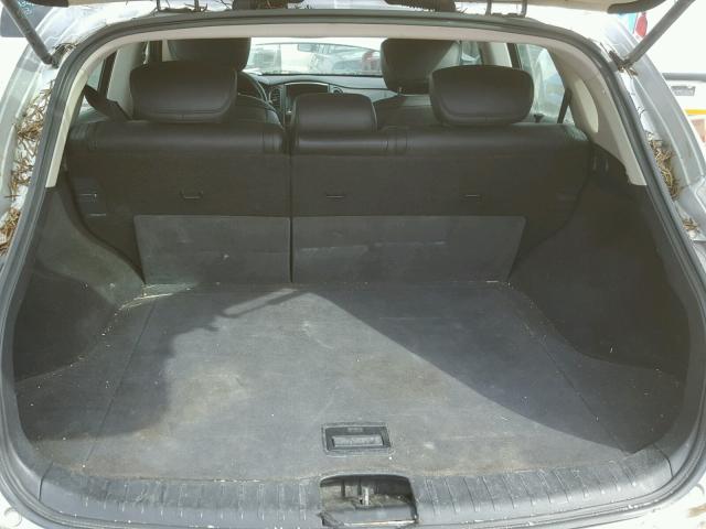 JNKAJ09E88M302591 - 2008 INFINITI EX35 BASE SILVER photo 9