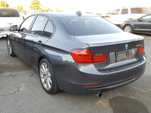 WBA3B1C56EPV79009 - 2014 BMW 320 I GRAY photo 3