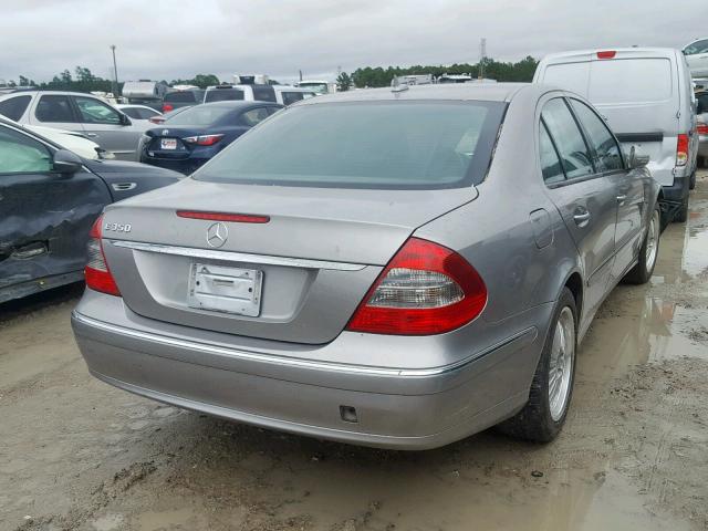 WDBUF56X87B010211 - 2007 MERCEDES-BENZ E 350 BROWN photo 4