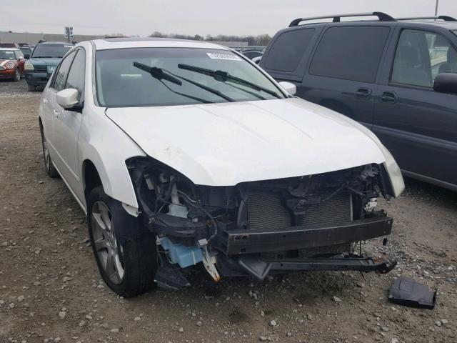 1N4BA41E88C833200 - 2008 NISSAN MAXIMA SE WHITE photo 1