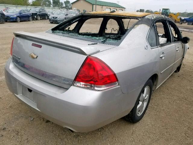 2G1WU581869384254 - 2006 CHEVROLET IMPALA LTZ BURN photo 4