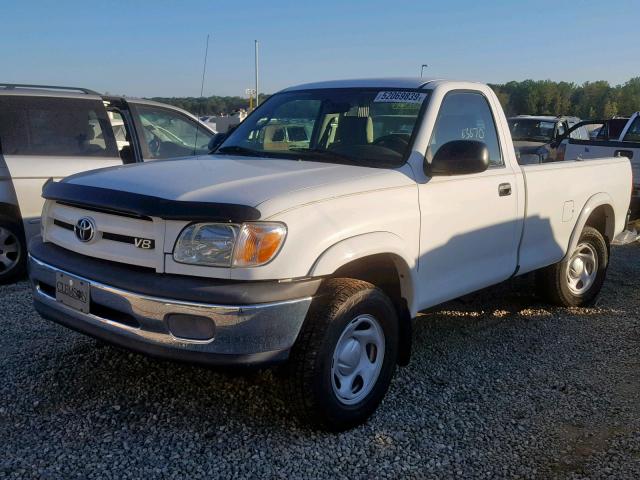 5TBKT42106S484943 - 2006 TOYOTA TUNDRA WHITE photo 2