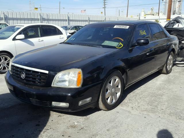 1G6KF57933U285981 - 2003 CADILLAC DEVILLE DT BLACK photo 2