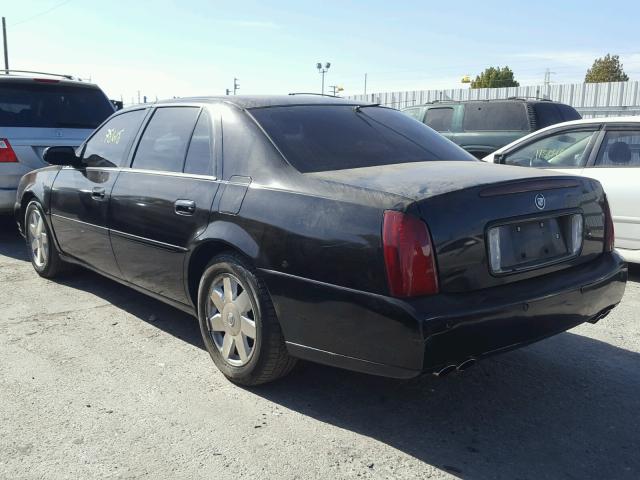 1G6KF57933U285981 - 2003 CADILLAC DEVILLE DT BLACK photo 3