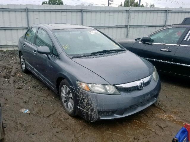 2HGFA16889H328156 - 2009 HONDA CIVIC EX GRAY photo 1