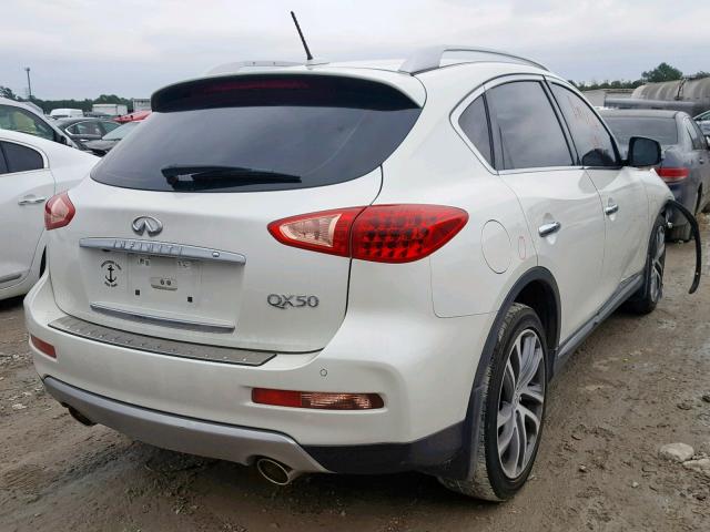 JN1BJ0RP3HM382943 - 2017 INFINITI QX50 WHITE photo 4