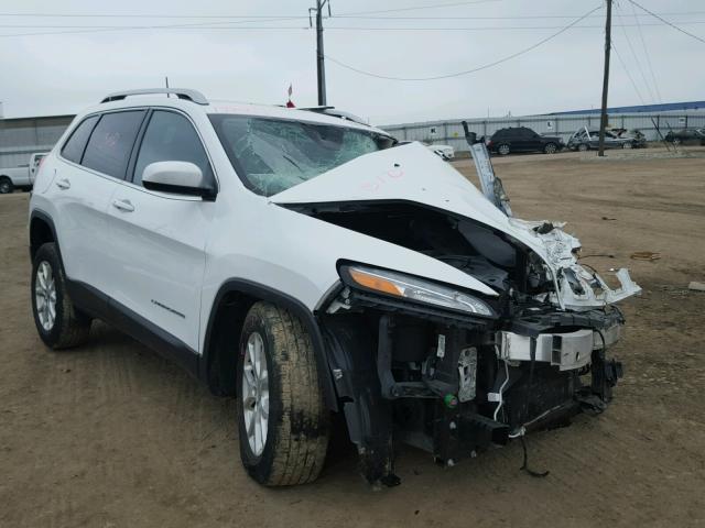 1C4PJMCBXHW504600 - 2017 JEEP CHEROKEE L WHITE photo 1