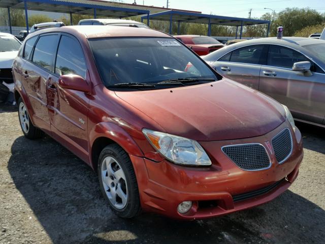 5Y2SL63825Z422777 - 2005 PONTIAC VIBE RED photo 1